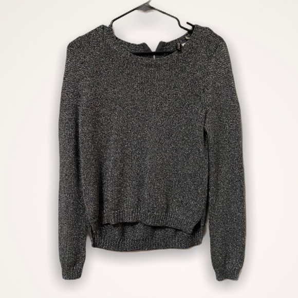 2/$20‼️ H&M | GREY KNIT WINTER SWEATER